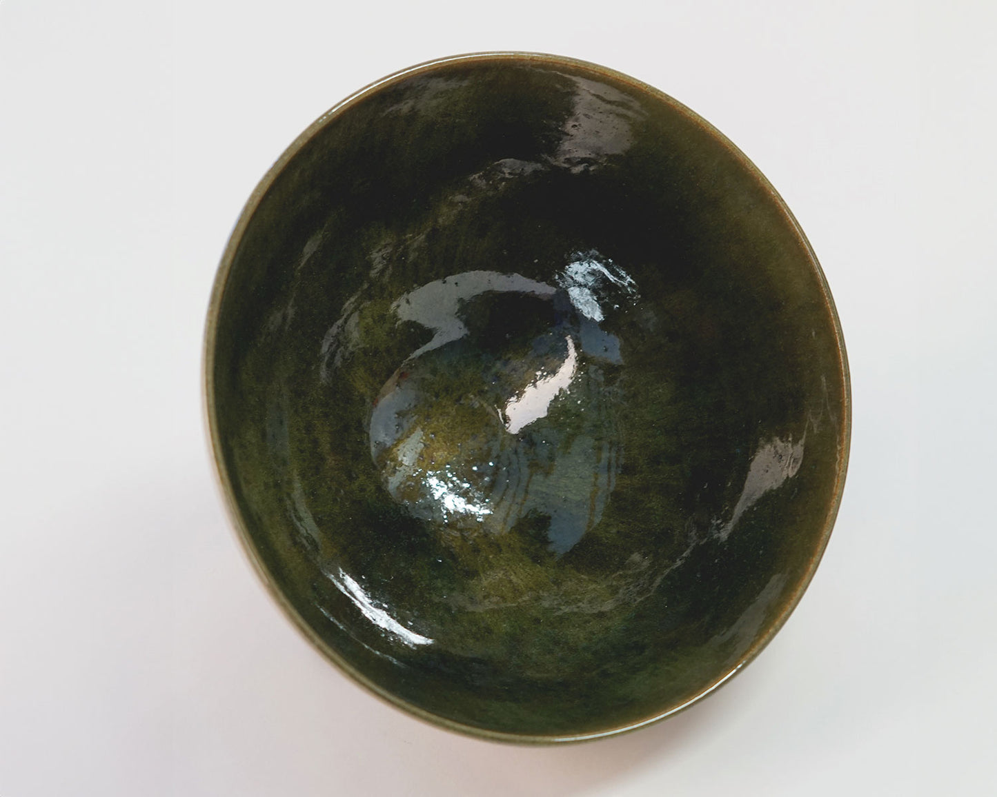 Deep Moss Centerpiece Bowl