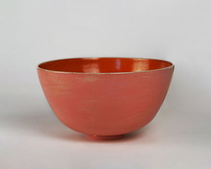 Coral Tangerine Showpiece Bowl