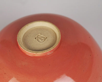 Coral Tangerine Showpiece Bowl