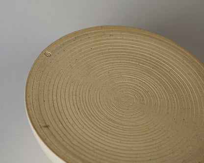 White Stoneware Incense Holder