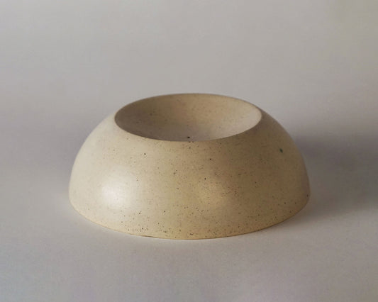 White Stoneware Incense Holder